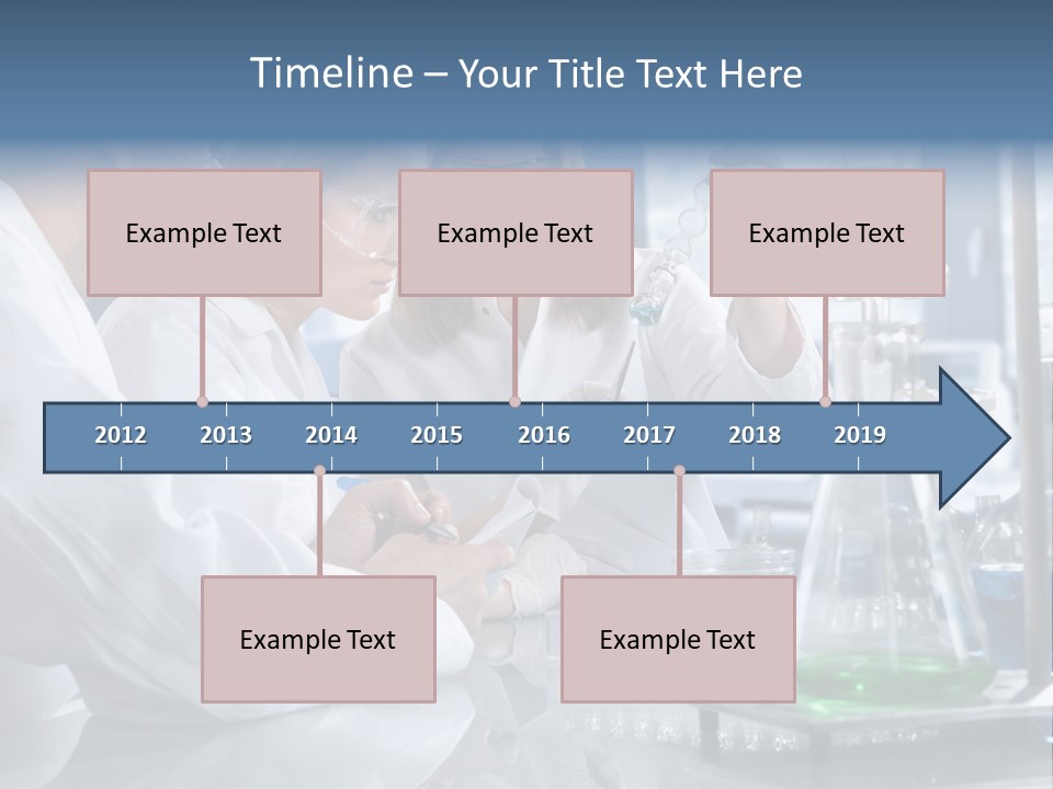 Scientist Medicine Three PowerPoint Template