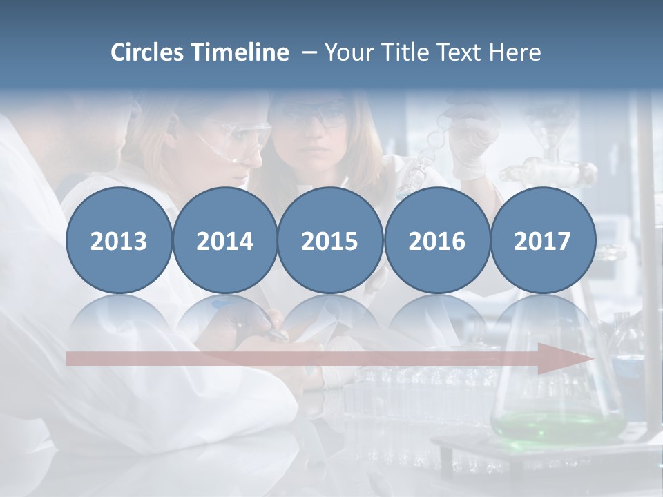 Scientist Medicine Three PowerPoint Template