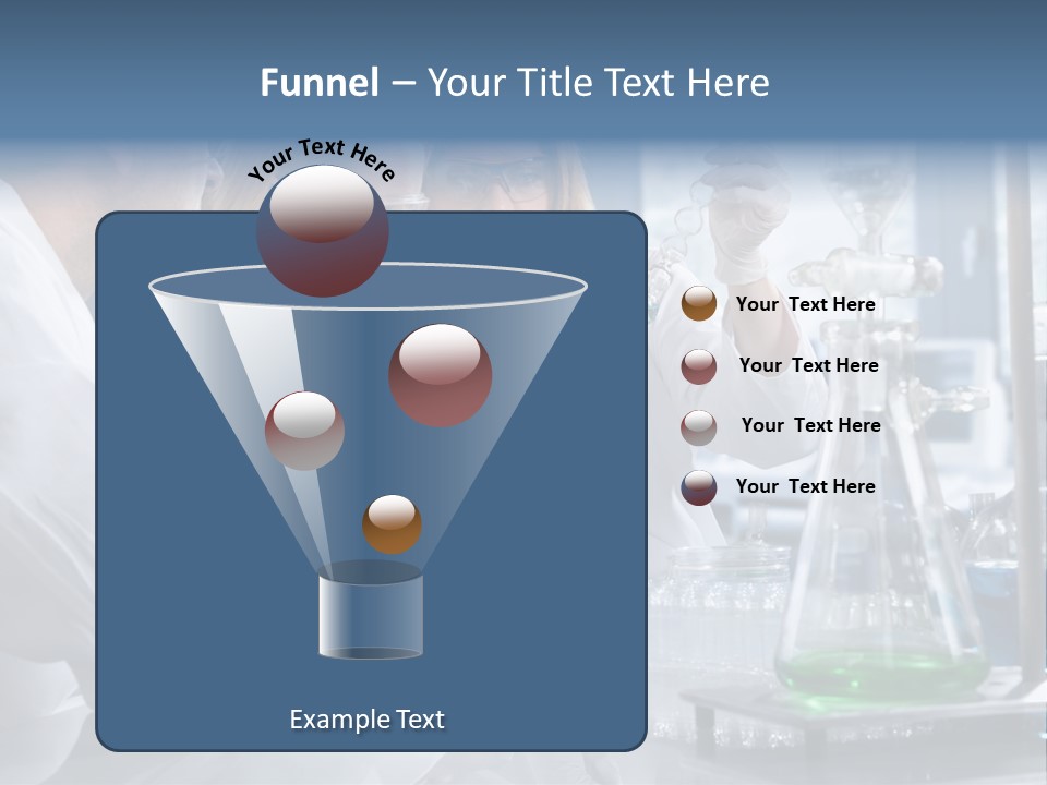 Scientist Medicine Three PowerPoint Template