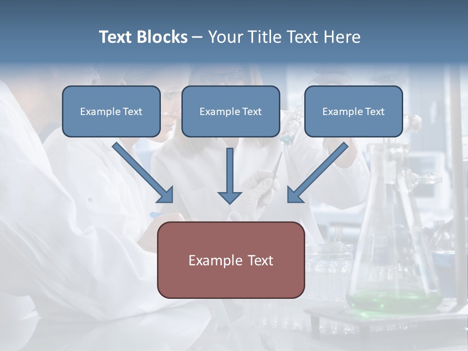 Scientist Medicine Three PowerPoint Template
