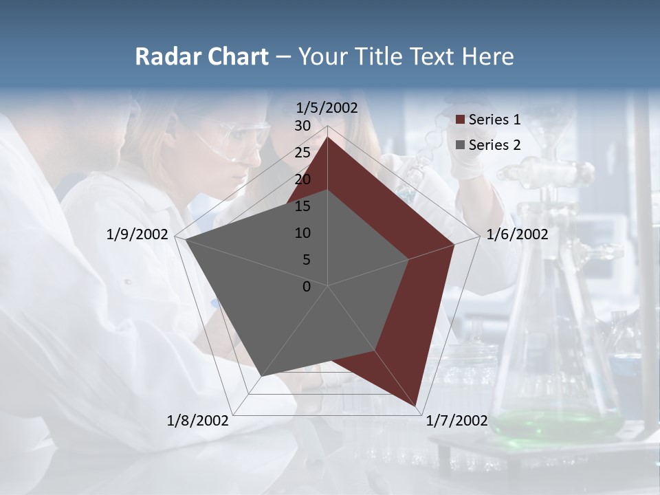 Scientist Medicine Three PowerPoint Template