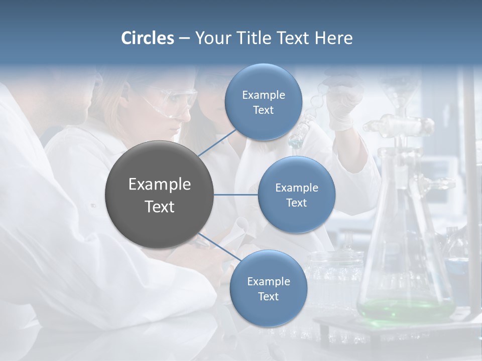 Scientist Medicine Three PowerPoint Template