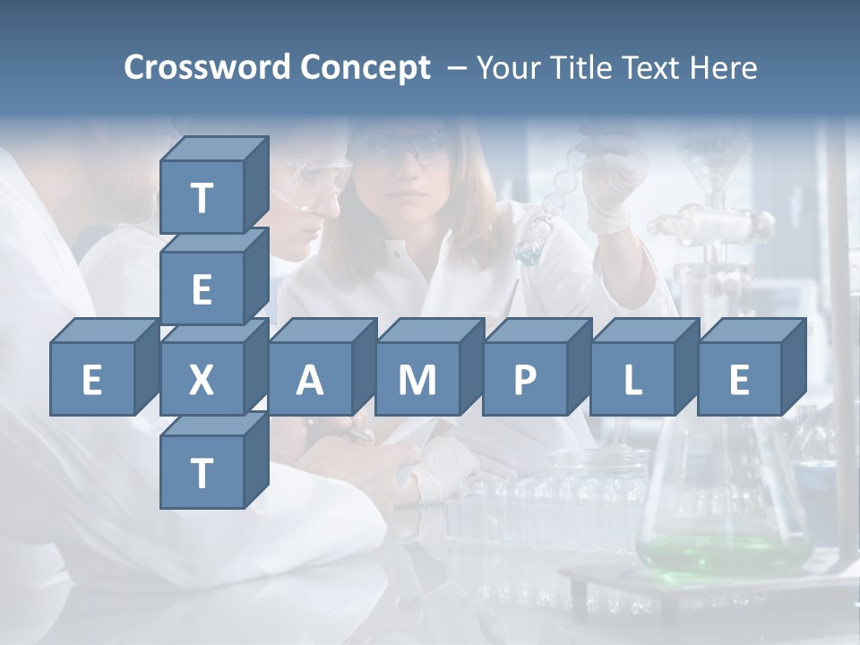 Scientist Medicine Three PowerPoint Template