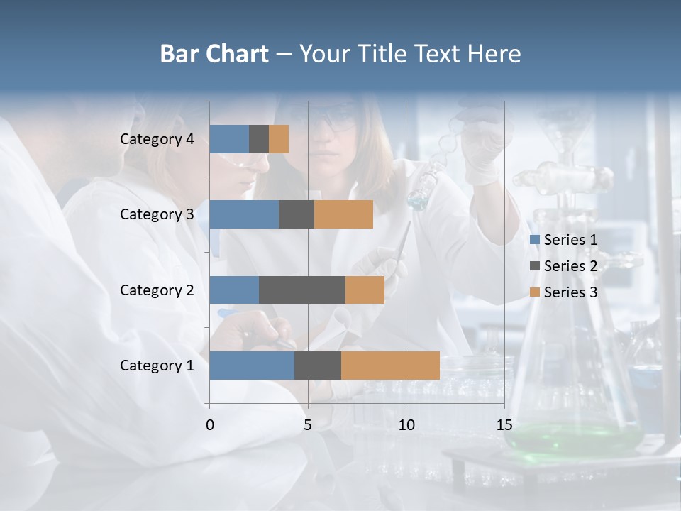 Scientist Medicine Three PowerPoint Template