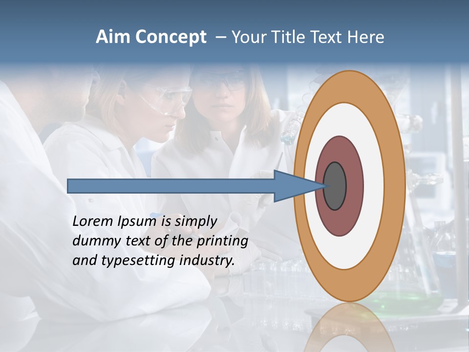Scientist Medicine Three PowerPoint Template