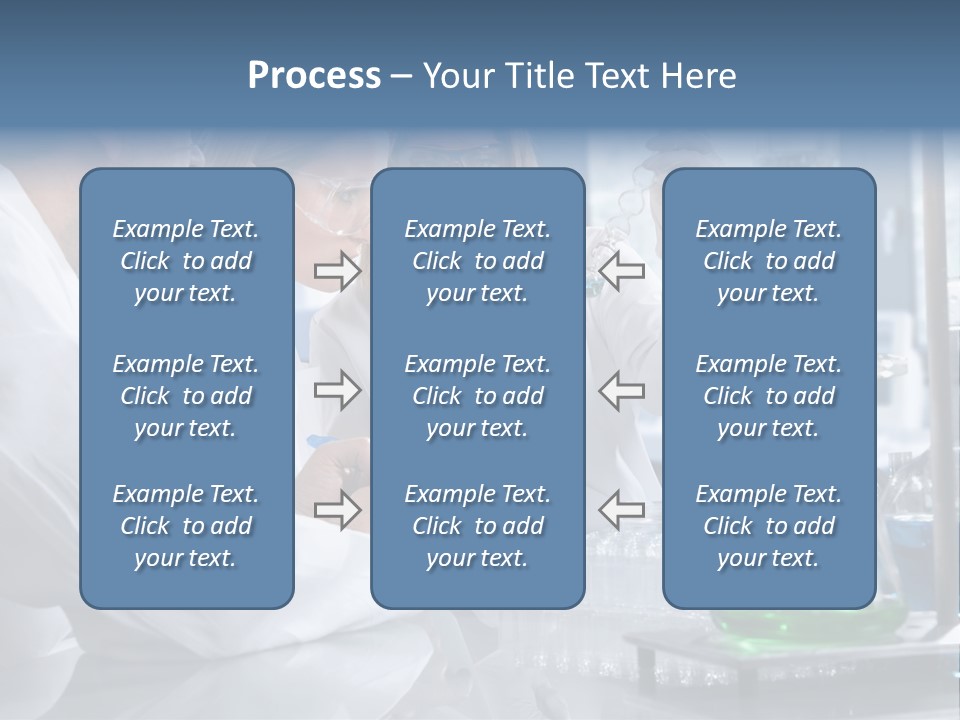 Scientist Medicine Three PowerPoint Template