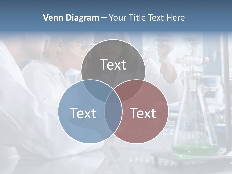 Scientist Medicine Three PowerPoint Template