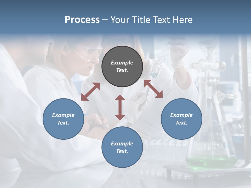 Scientist Medicine Three PowerPoint Template