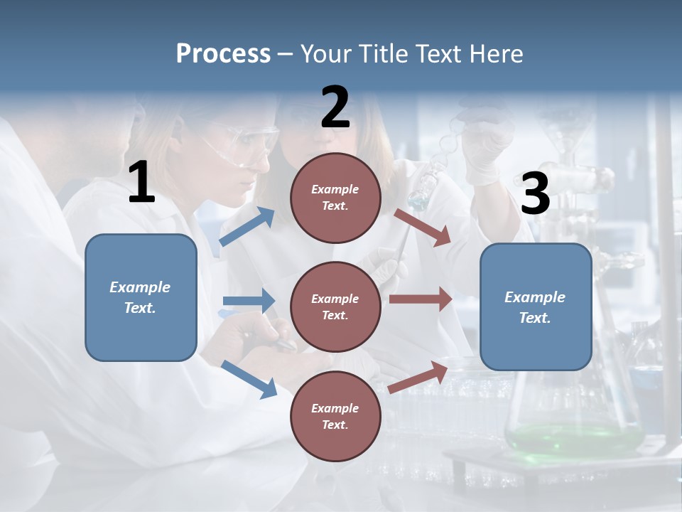 Scientist Medicine Three PowerPoint Template
