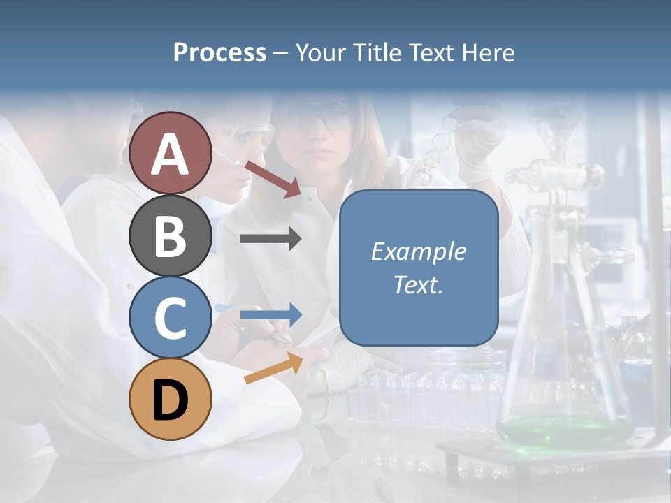 Scientist Medicine Three PowerPoint Template