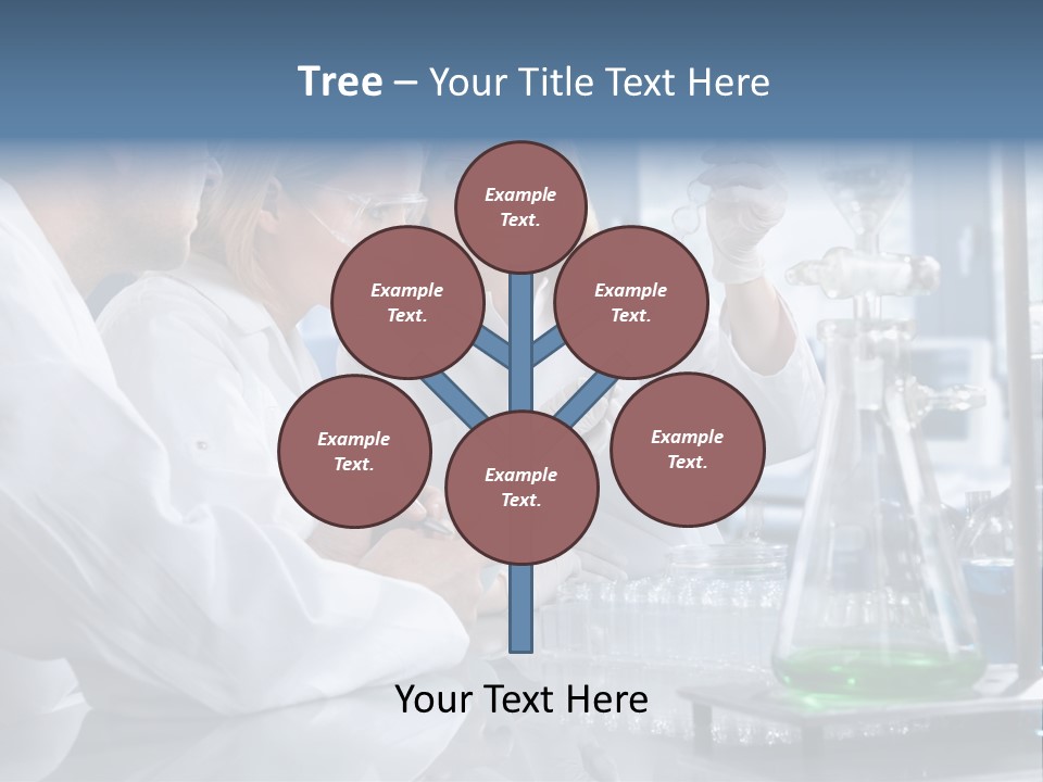 Scientist Medicine Three PowerPoint Template