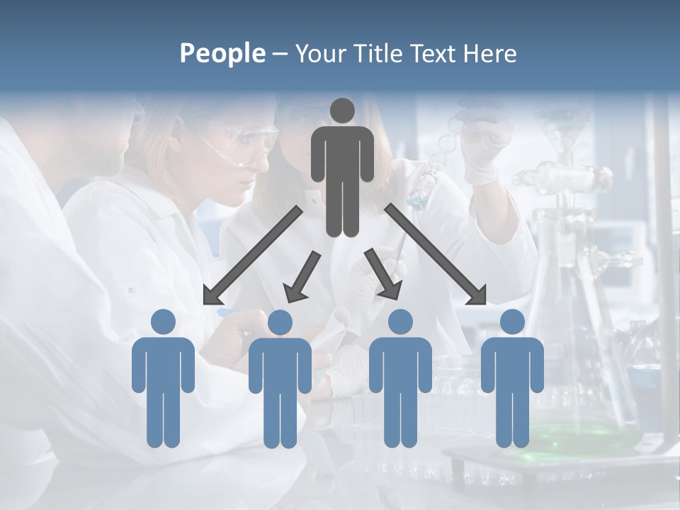Scientist Medicine Three PowerPoint Template