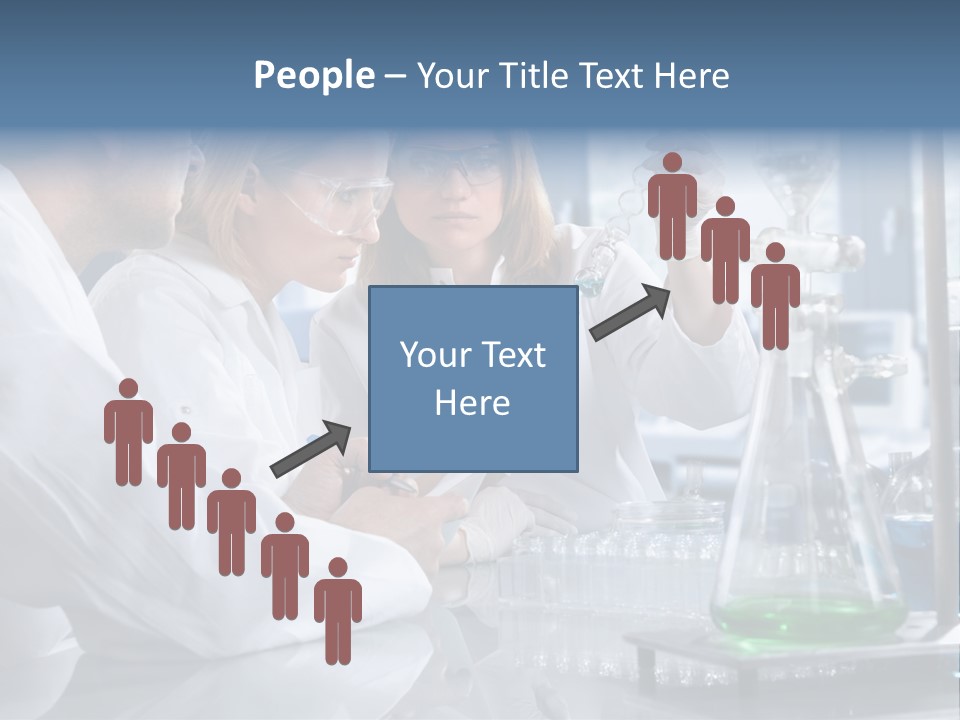 Scientist Medicine Three PowerPoint Template