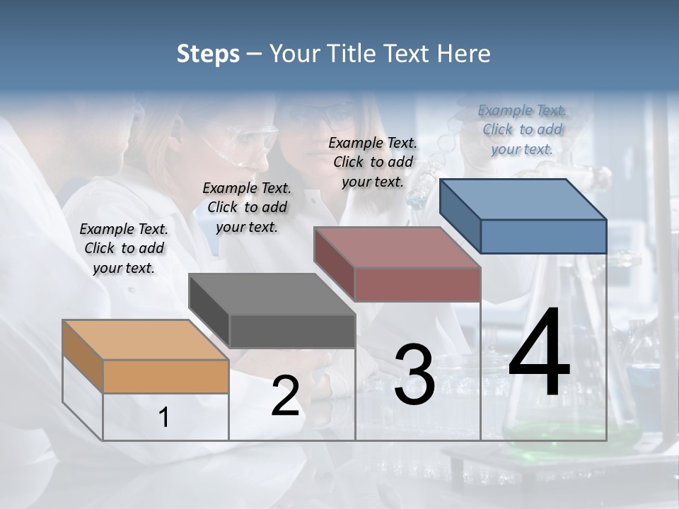 Scientist Medicine Three PowerPoint Template
