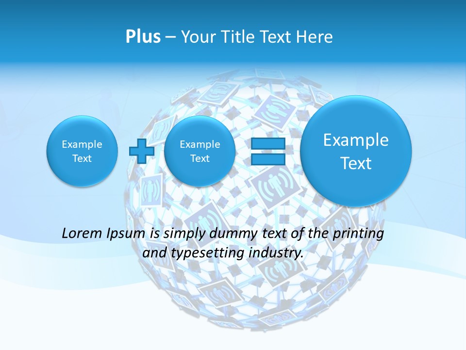 Community Virtual Union PowerPoint Template
