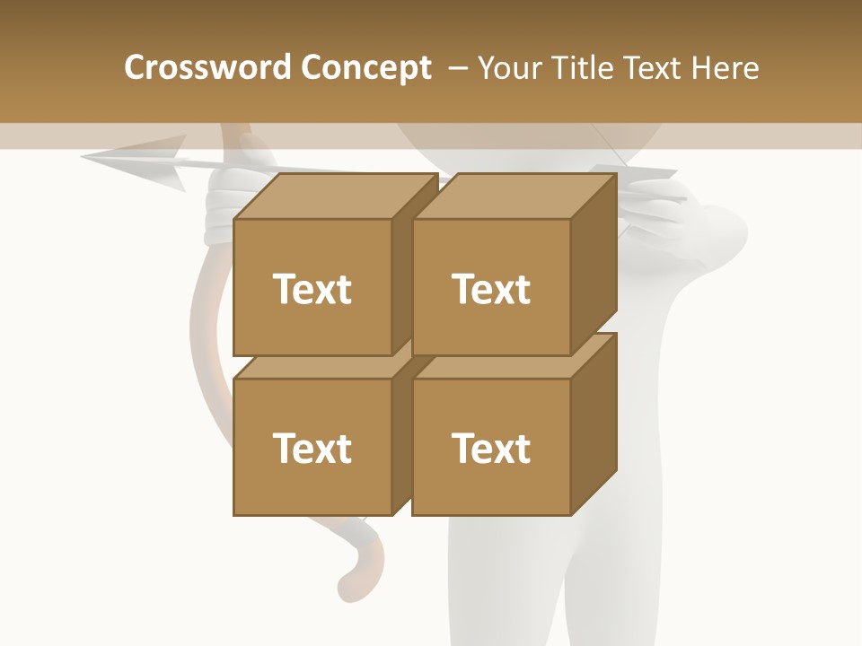 Hunt Accuracy Target PowerPoint Template