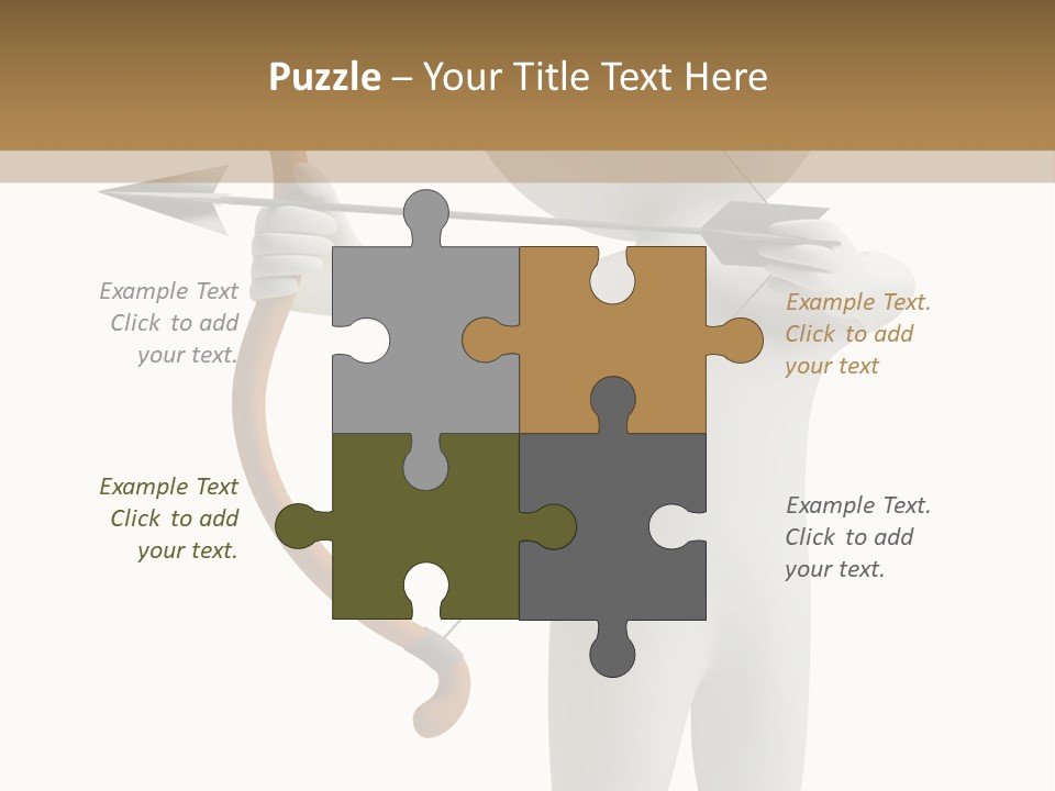 Hunt Accuracy Target PowerPoint Template