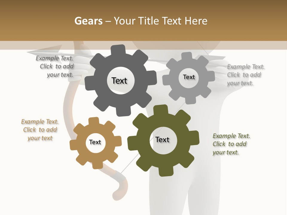 Hunt Accuracy Target PowerPoint Template