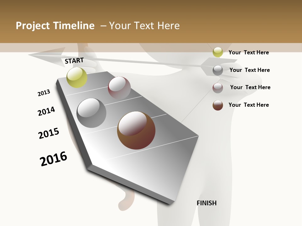 Hunt Accuracy Target PowerPoint Template