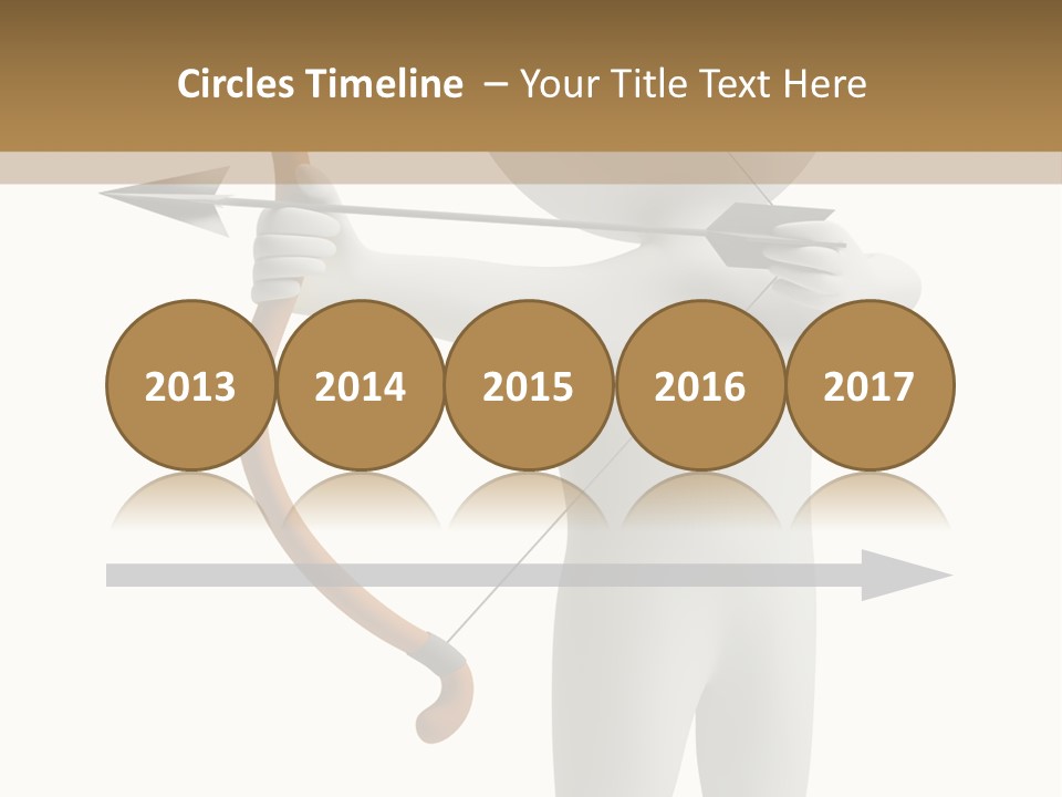 Hunt Accuracy Target PowerPoint Template