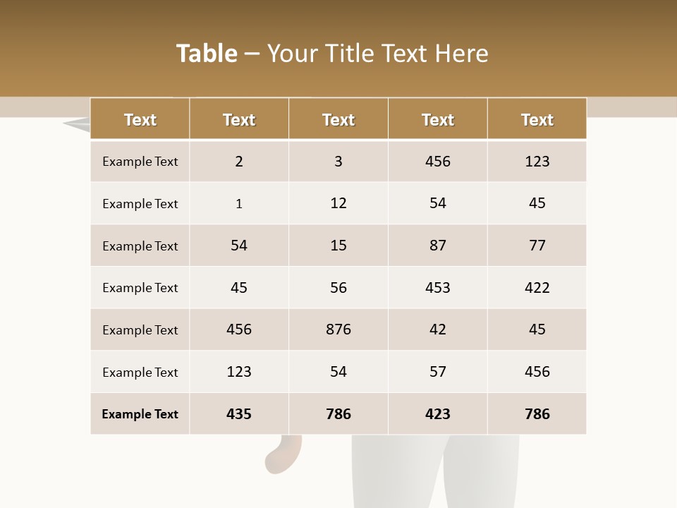 Hunt Accuracy Target PowerPoint Template