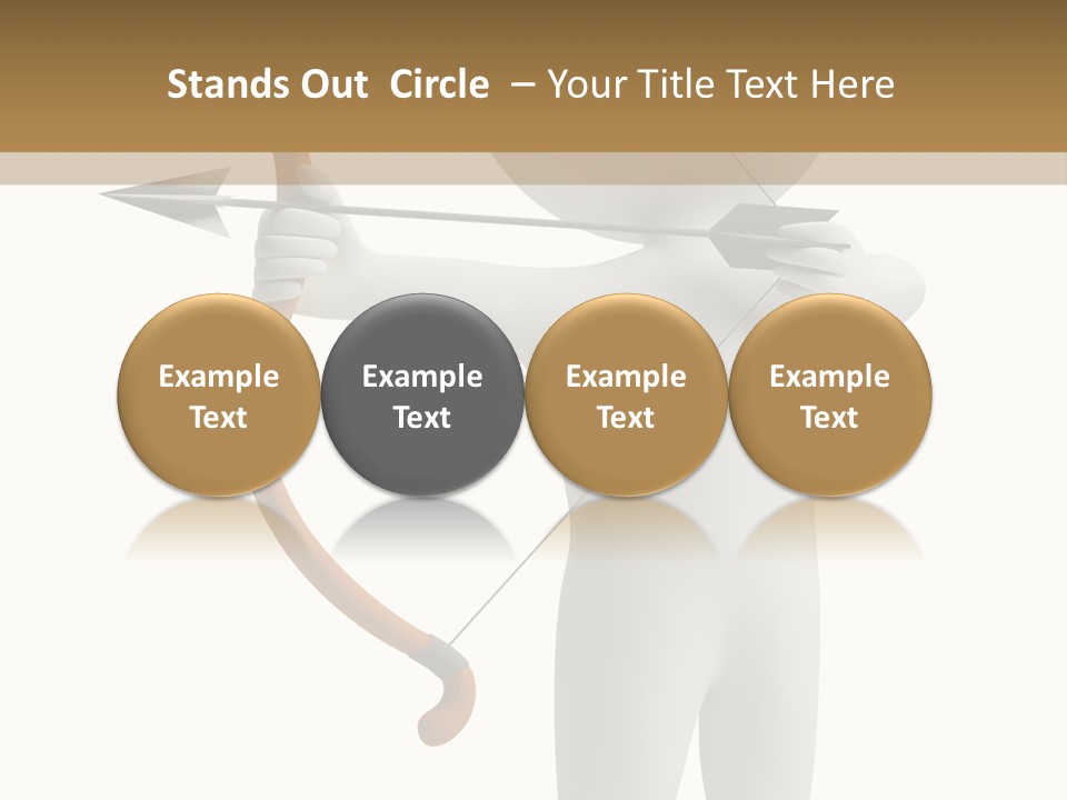 Hunt Accuracy Target PowerPoint Template
