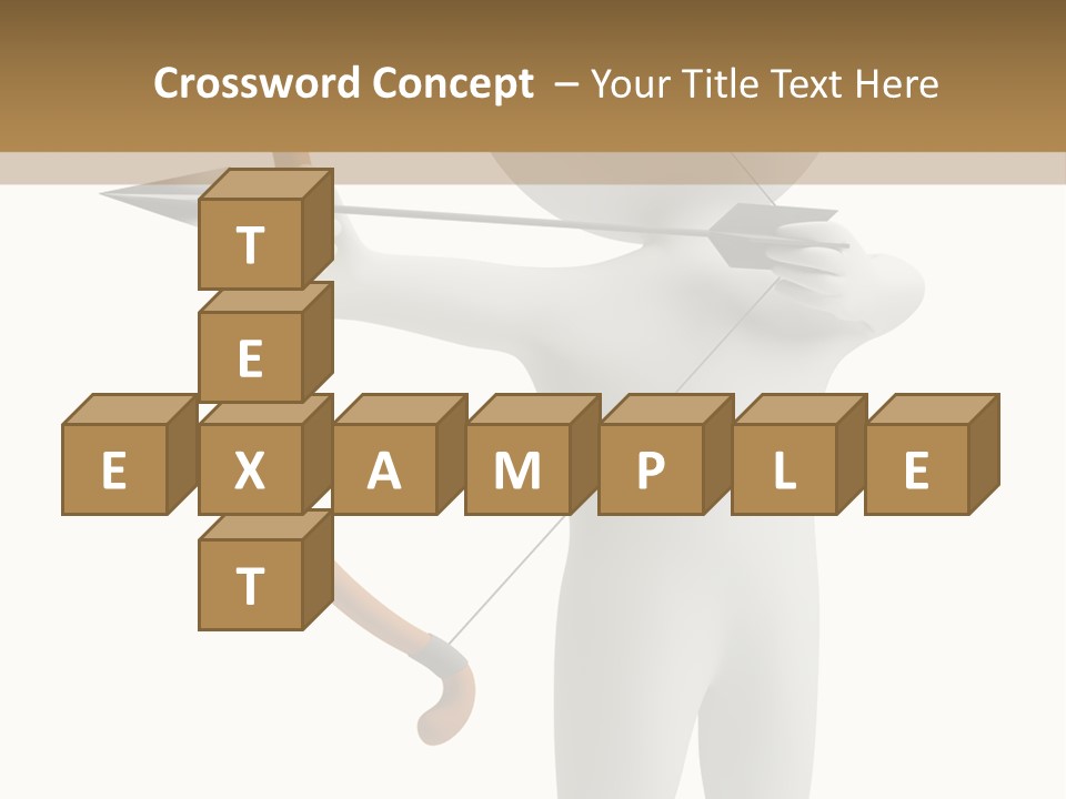 Hunt Accuracy Target PowerPoint Template
