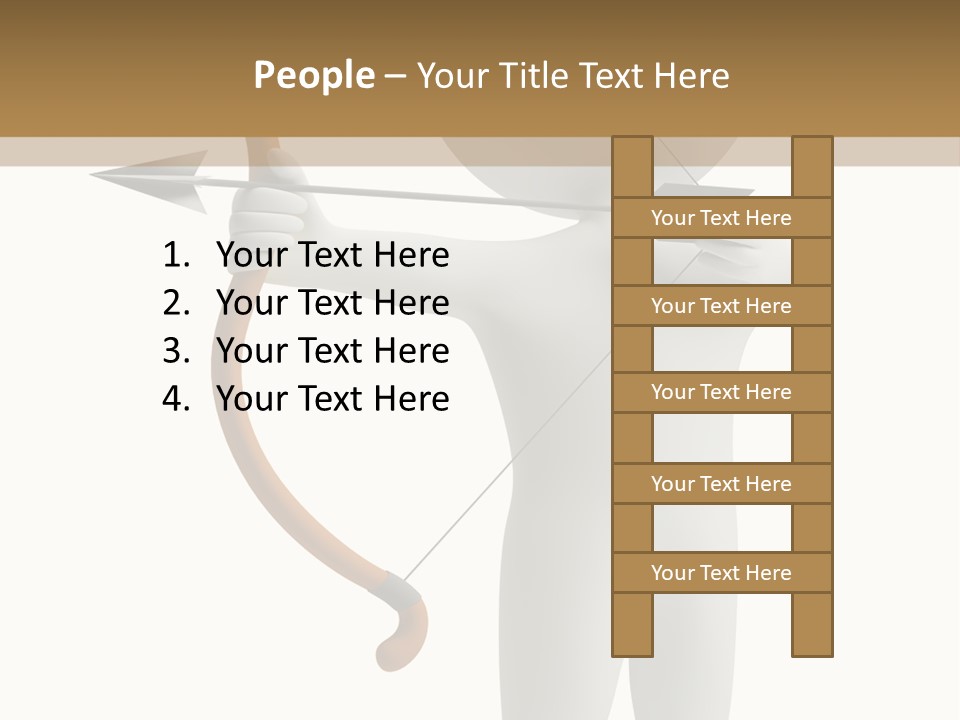 Hunt Accuracy Target PowerPoint Template