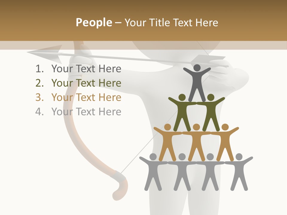 Hunt Accuracy Target PowerPoint Template