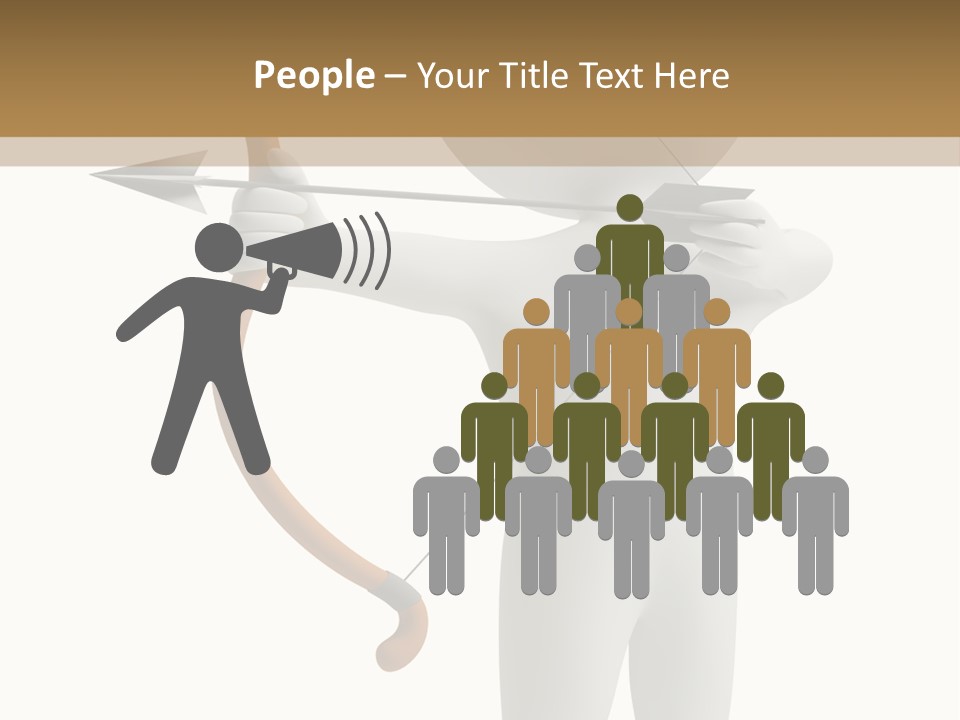 Hunt Accuracy Target PowerPoint Template