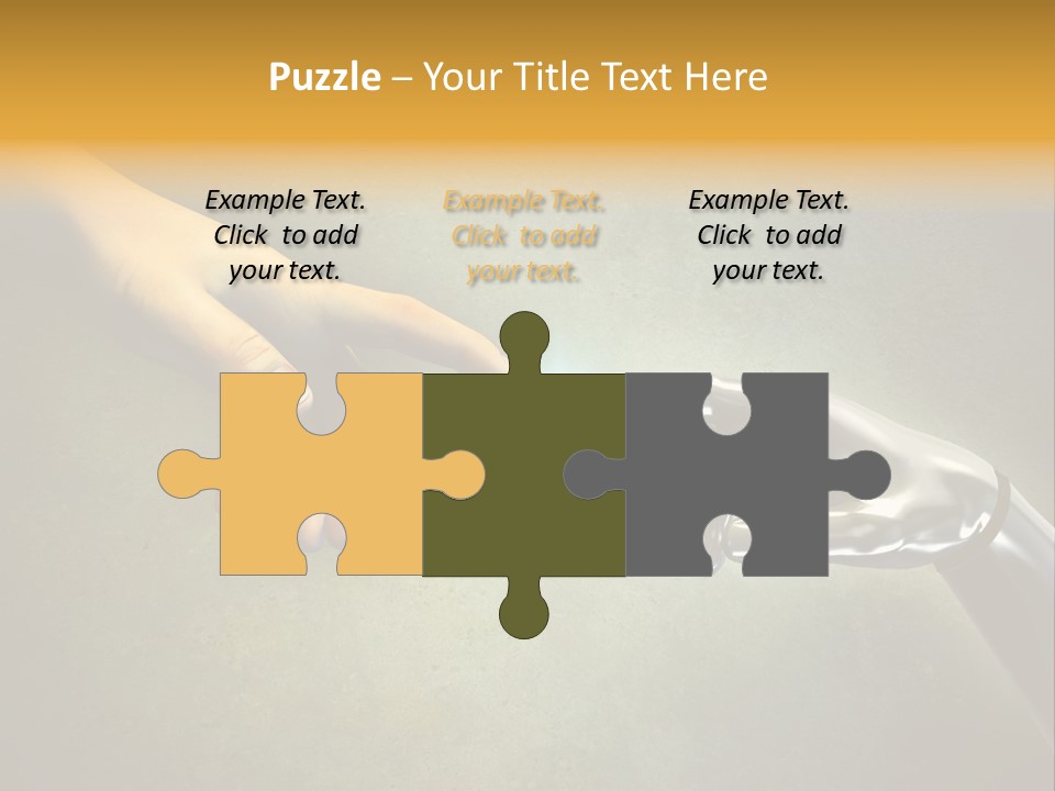 Robot Texture Skin PowerPoint Template
