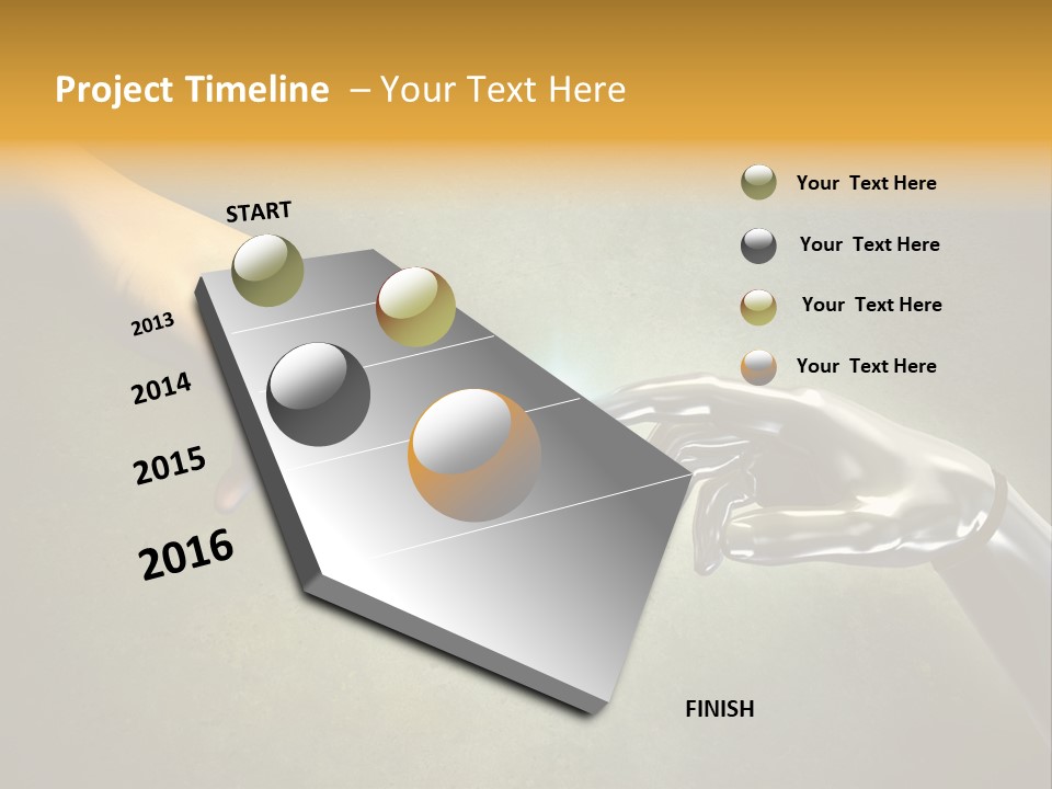 Robot Texture Skin PowerPoint Template