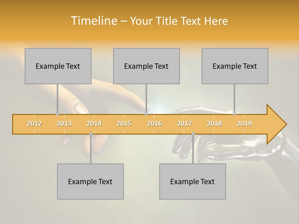 Robot Texture Skin PowerPoint Template