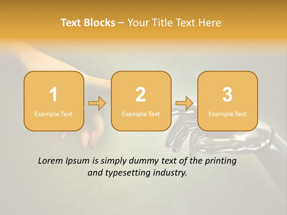 Robot Texture Skin PowerPoint Template