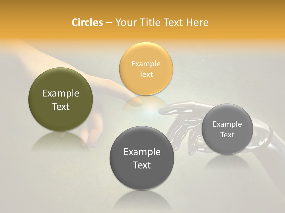 Robot Texture Skin PowerPoint Template