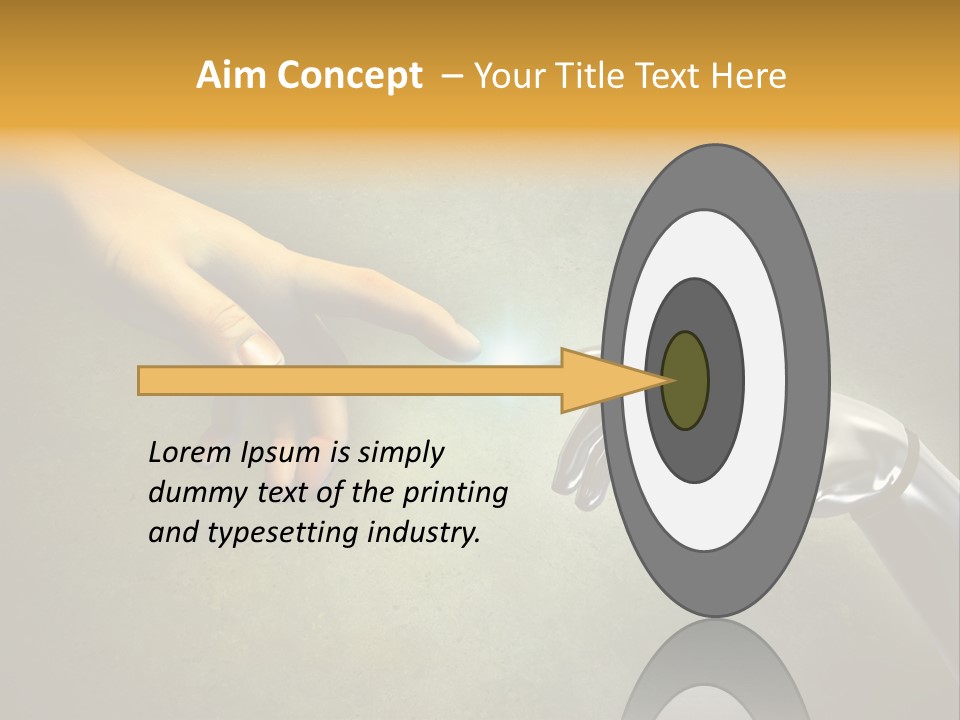 Robot Texture Skin PowerPoint Template