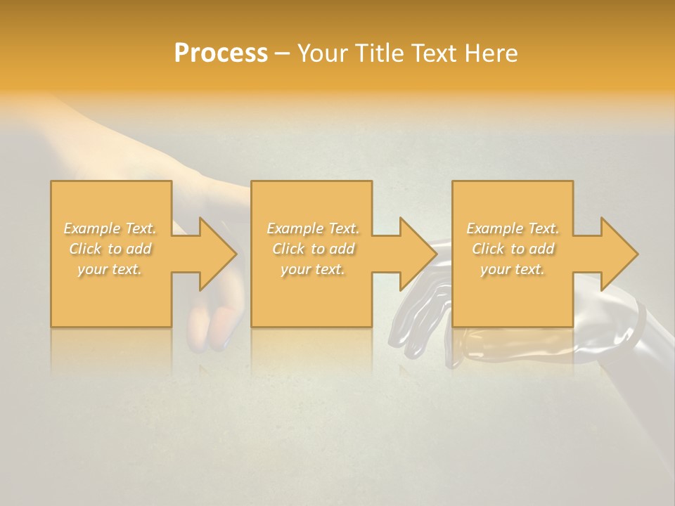 Robot Texture Skin PowerPoint Template