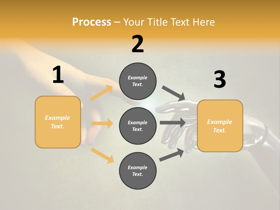 Robot Texture Skin PowerPoint Template