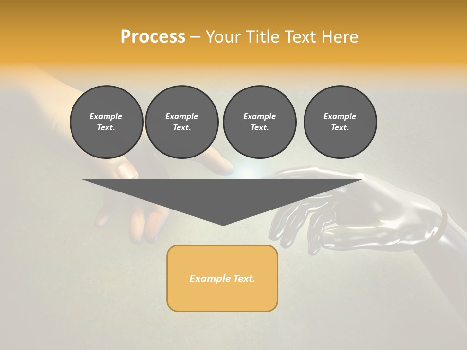Robot Texture Skin PowerPoint Template
