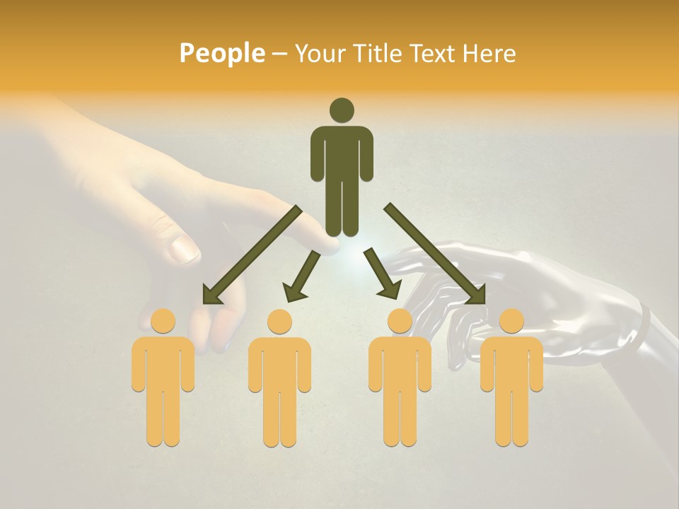 Robot Texture Skin PowerPoint Template