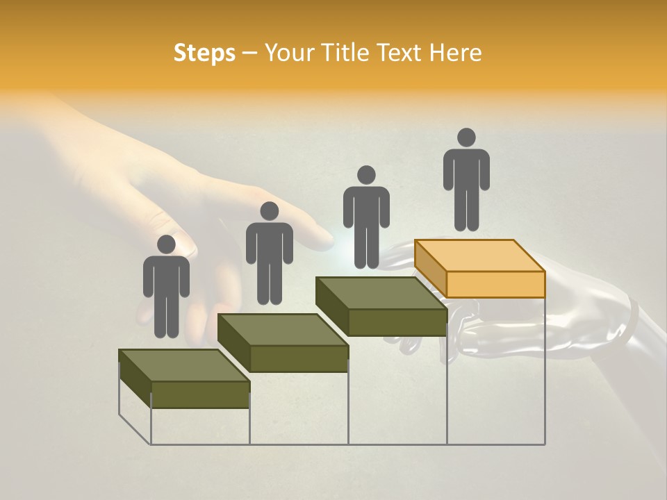 Robot Texture Skin PowerPoint Template