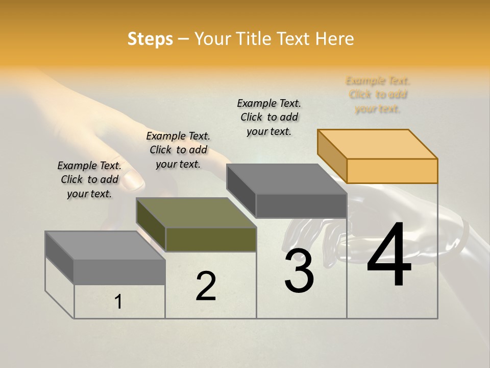 Robot Texture Skin PowerPoint Template