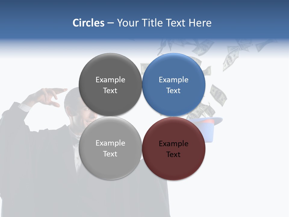 Male Power Confident PowerPoint Template