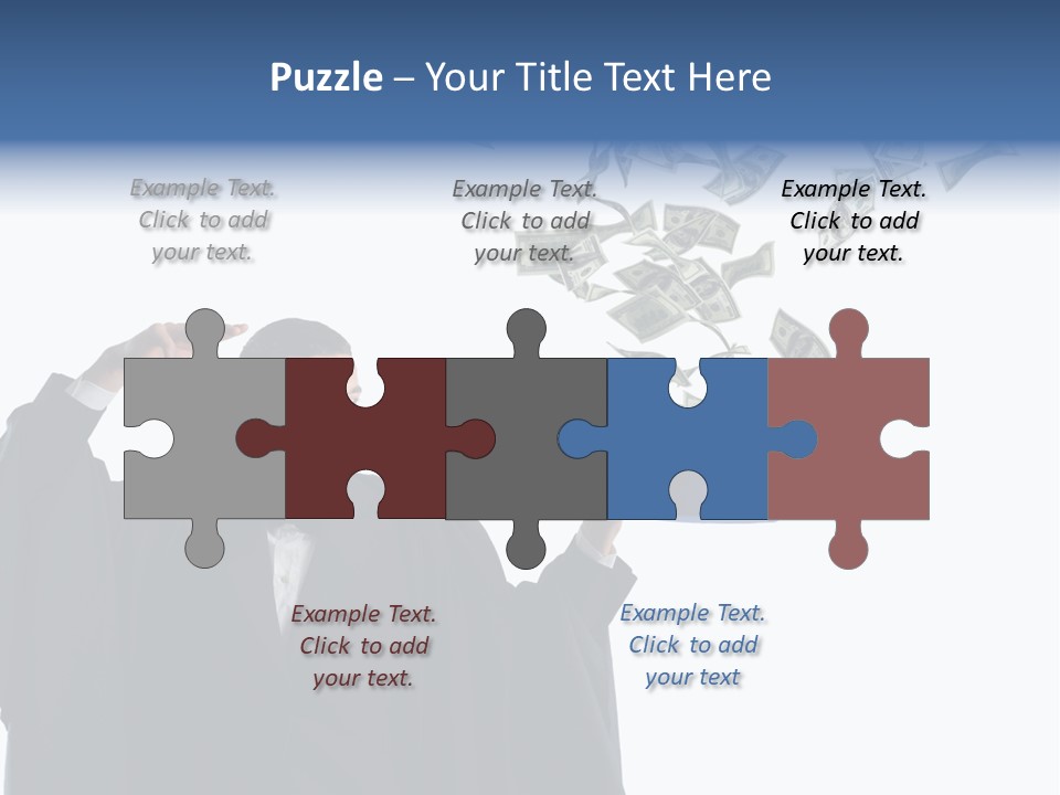 Male Power Confident PowerPoint Template