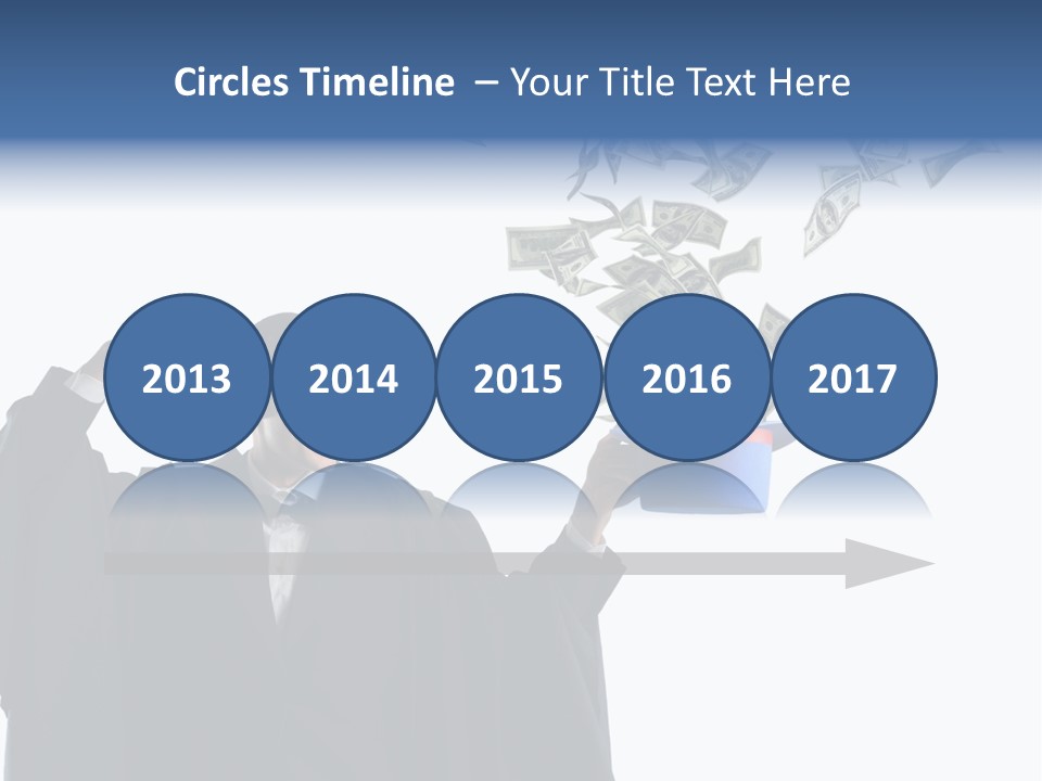 Male Power Confident PowerPoint Template