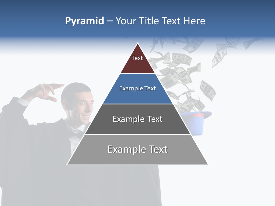 Male Power Confident PowerPoint Template