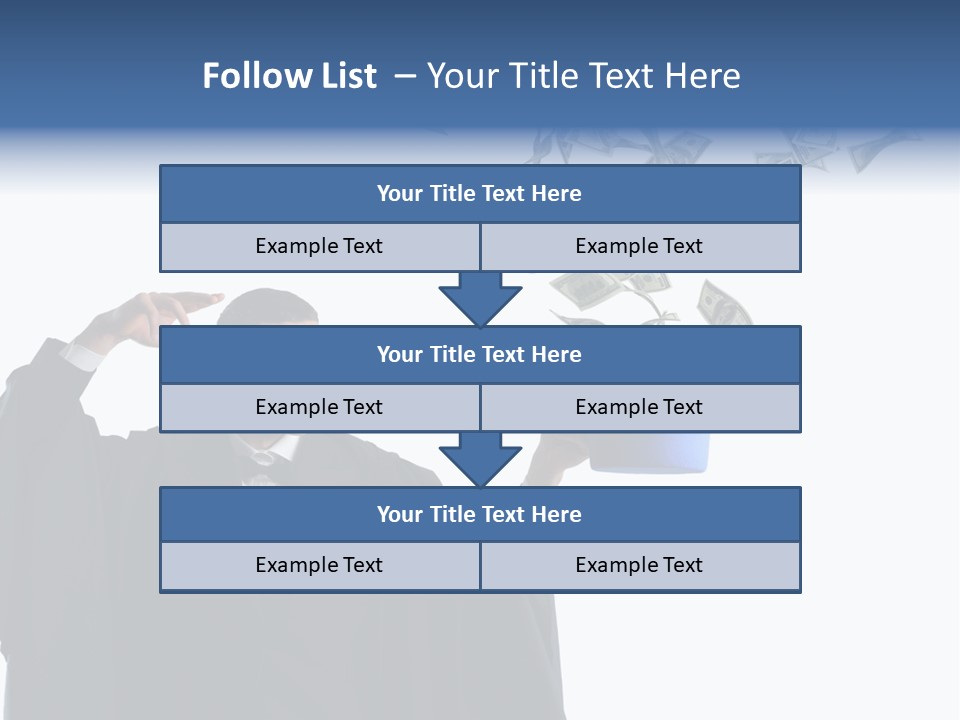 Male Power Confident PowerPoint Template