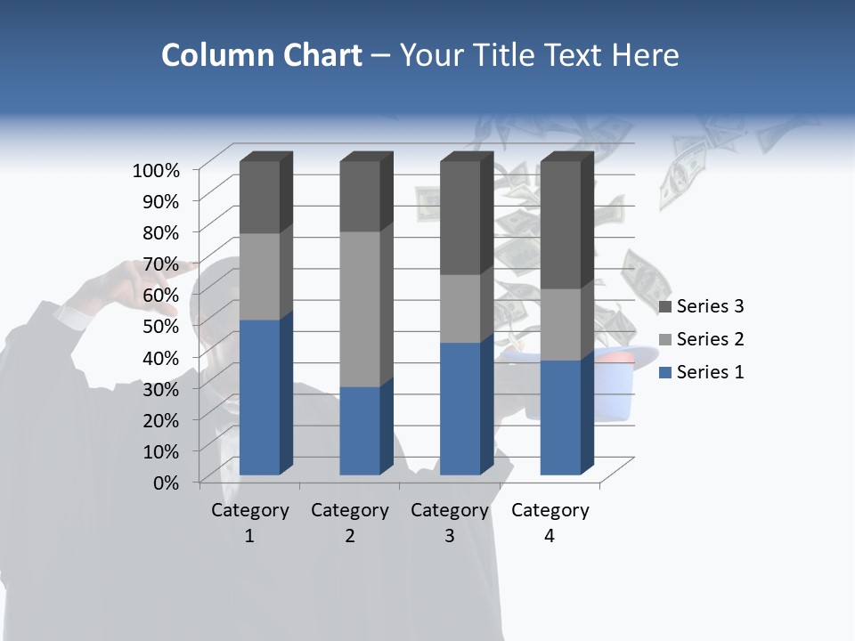 Male Power Confident PowerPoint Template