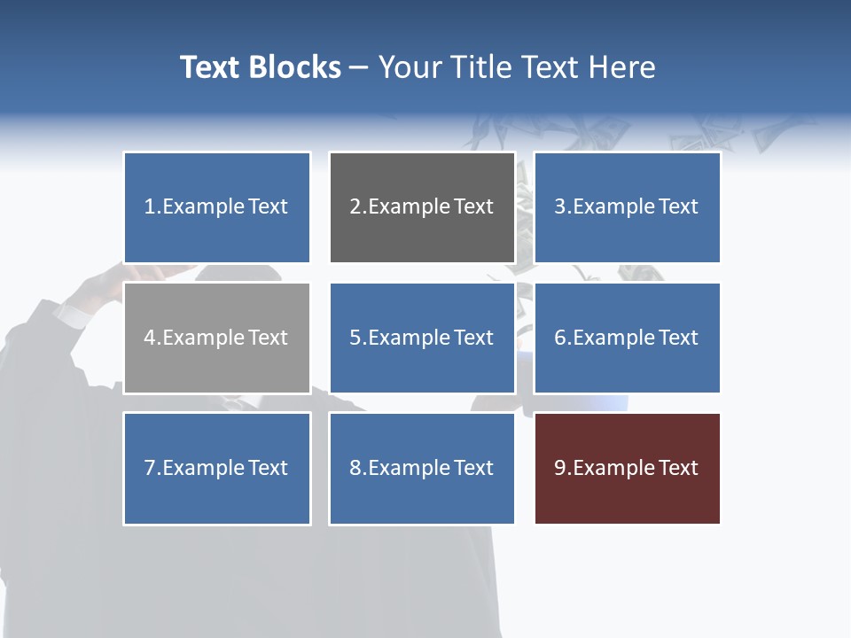 Male Power Confident PowerPoint Template