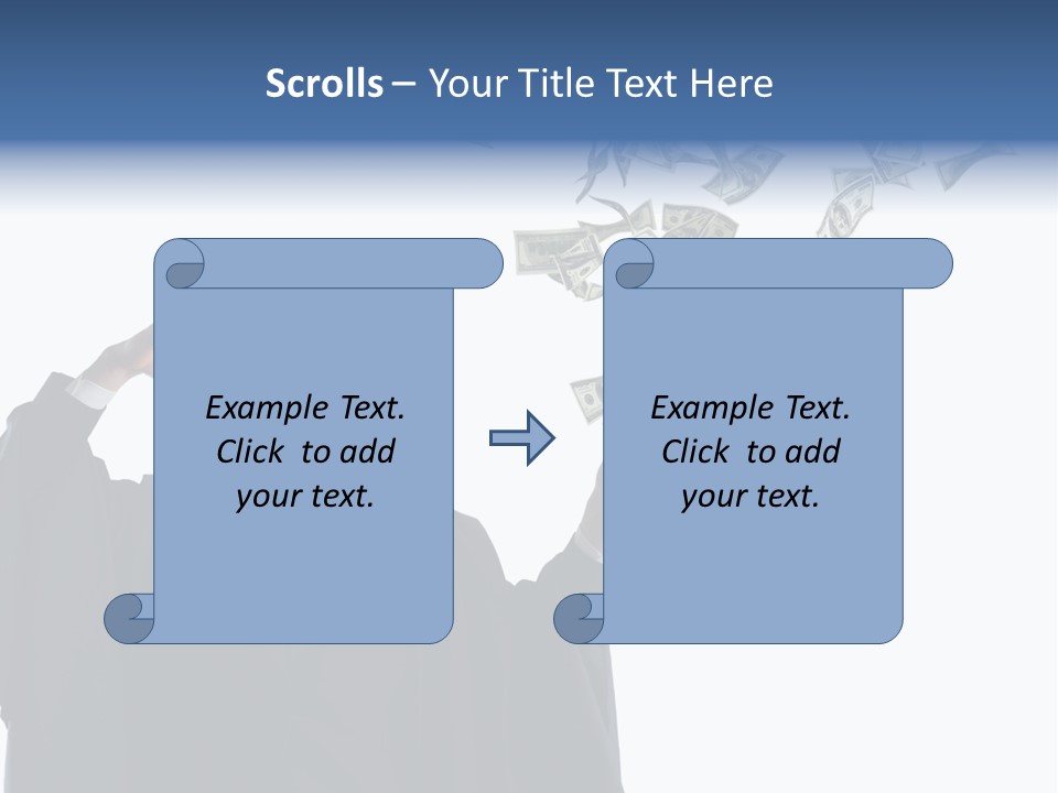 Male Power Confident PowerPoint Template